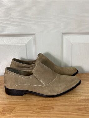 FREE PEOPLE Brady Suede Pointed Toe Slip-On Loafer Bootie Size 38 / 7